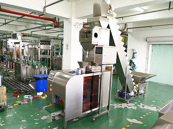 全自動(dòng)食品包裝機(jī)器細(xì)節(jié)圖